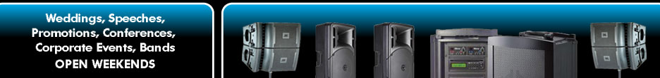 PA Sound Hire Melbourne, Sound System Hire for Conferences, Corporate Events, Weddings and Live Bands.